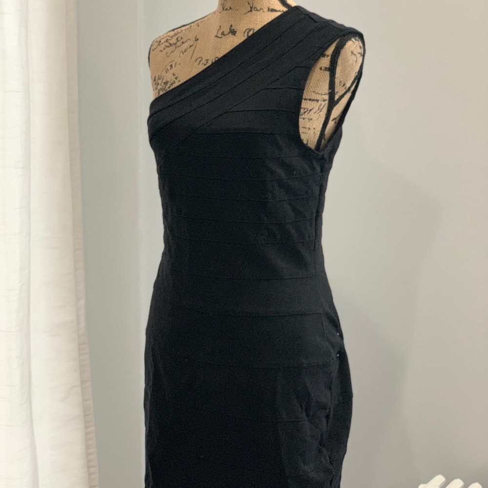 Express one shoulder bodycon dress size L - Picture 5 of 7